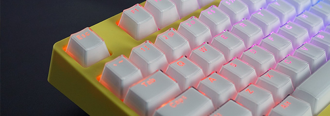 腹灵MKa104S魔晶版机械键盘
