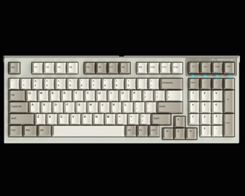 FL980 CPS-6键可换轴RGB有线单模